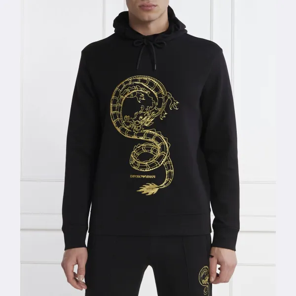Толстовка обычного кроя Emporio Armani, черный
Толстовка обычного кроя Emporio Armani, черный