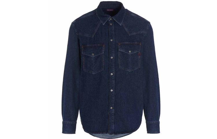 DIESEL Мужская синяя рубашка
DIESEL Мужская синяя рубашка