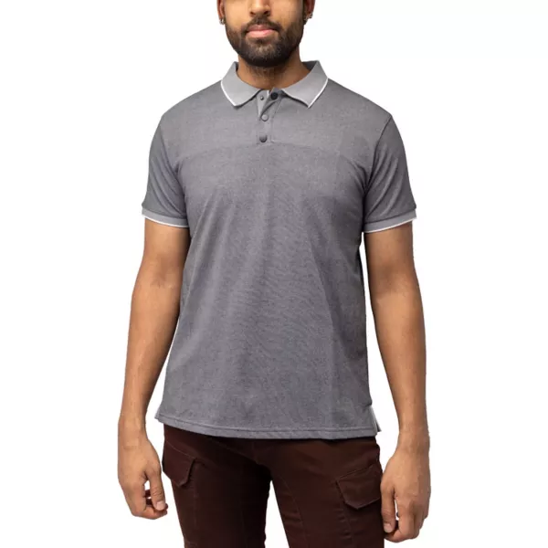 Мужская короткая поло для гольфа с вставками из пике Xray, черный
Мужская короткая поло для гольфа с вставками из пике Xray, черный