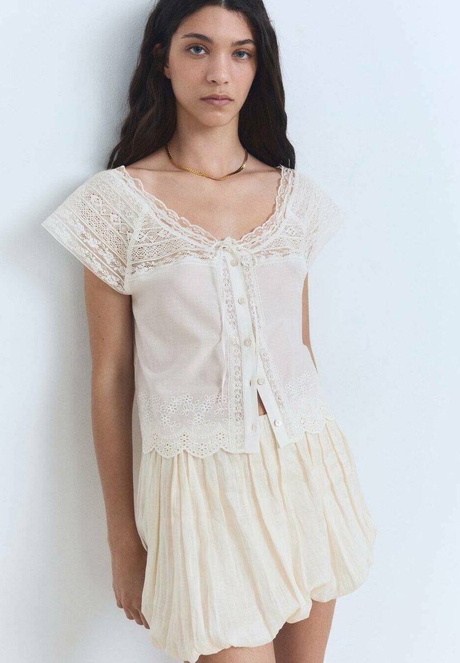 Блуза PRETTY Mango, кремовый
Блуза PRETTY Mango, кремовый