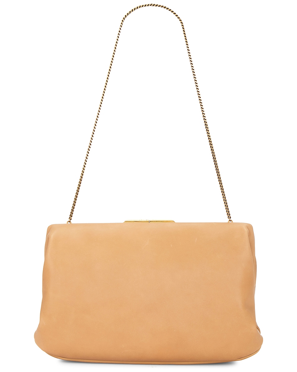 Большой клатч Saint Laurent, Coffee Foam
Большой клатч Saint Laurent, Coffee Foam