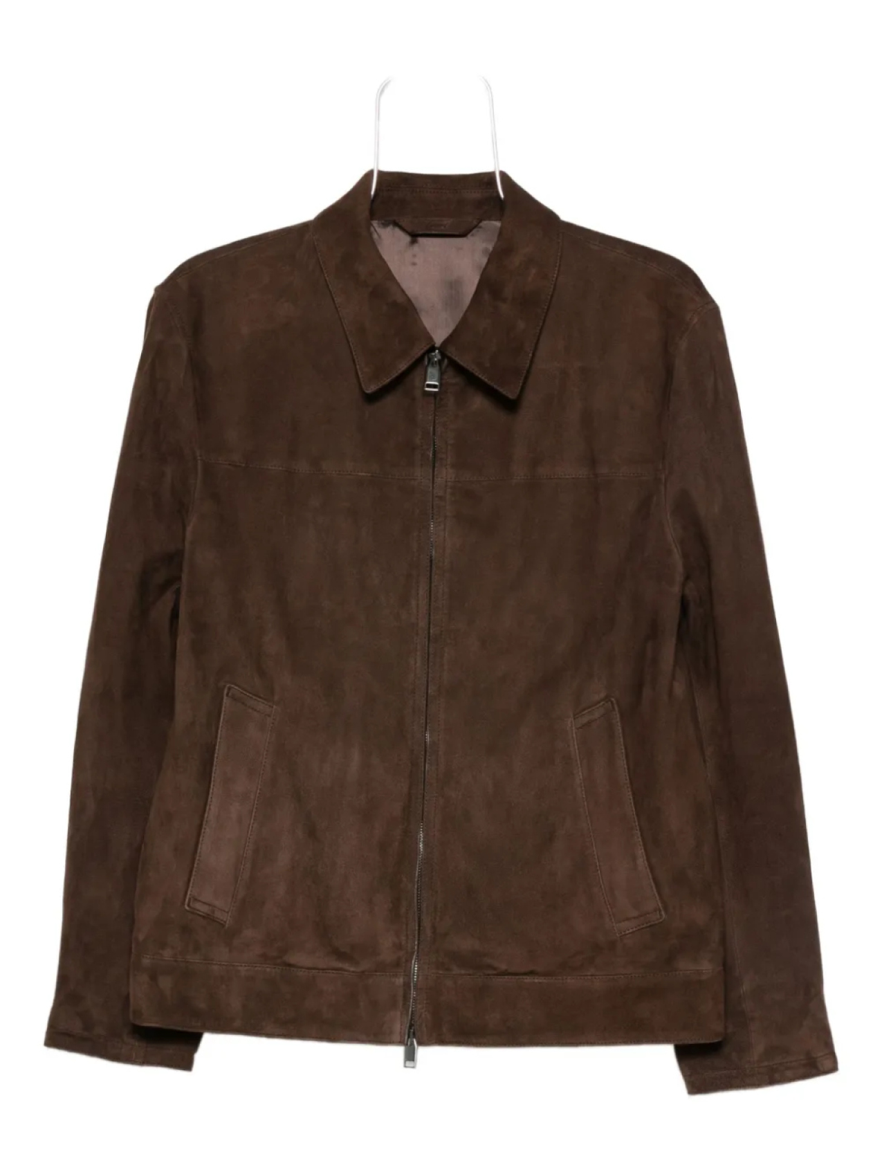 Brioni куртка на молнии, коричневый 
Brioni куртка на молнии, коричневый