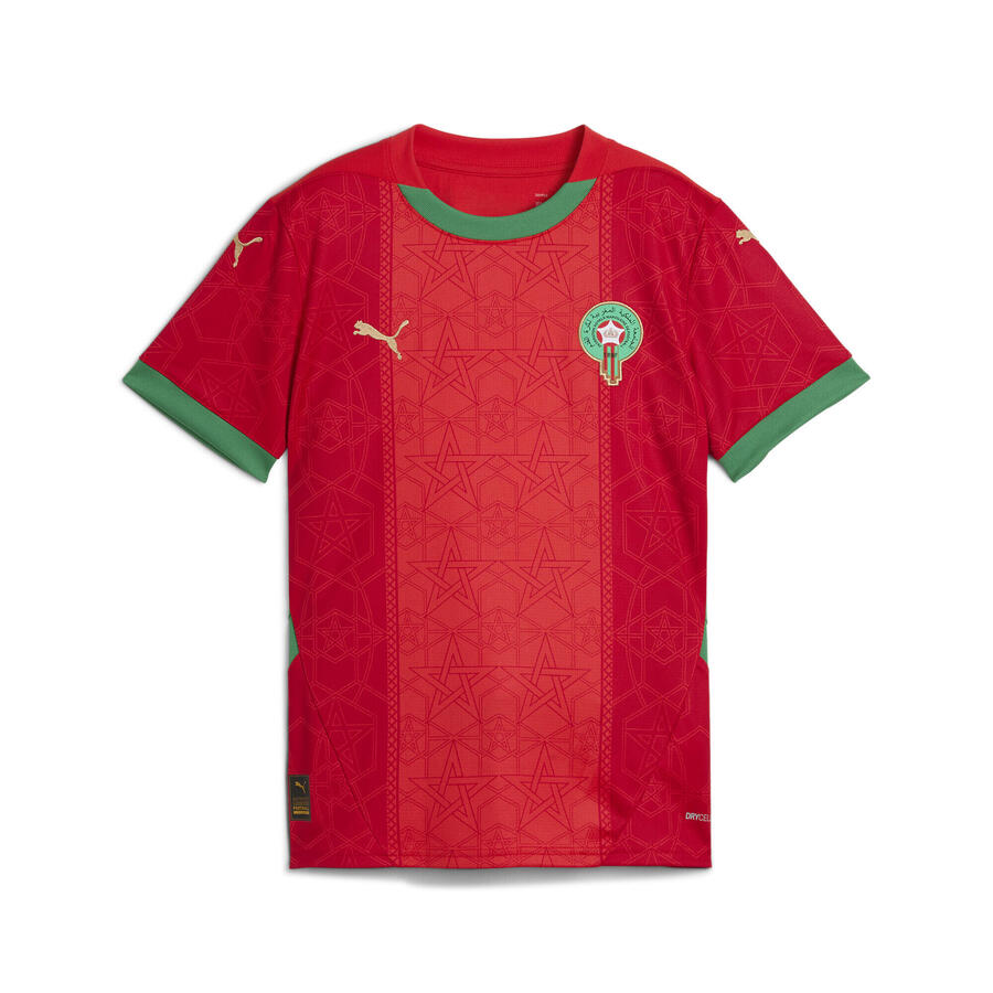 Молодежная домашняя майка сборной Марокко 2025 года PUMA
Молодежная домашняя майка сборной Марокко 2025 года PUMA