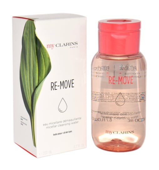 Мицеллярная очищающая вода 200 мл Clarins Re-Move
Мицеллярная очищающая вода 200 мл Clarins Re-Move