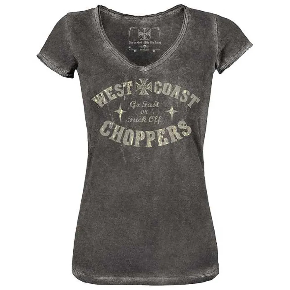 Футболка с коротким рукавом West Coast Choppers, серый
Футболка с коротким рукавом West Coast Choppers, серый