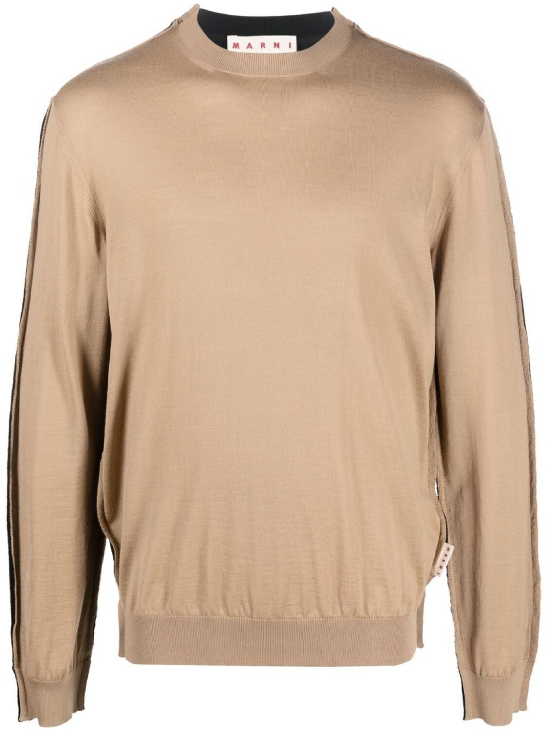 Marni джемпер в стиле колор-блок с круглым вырезом, черный
Marni джемпер в стиле колор-блок с круглым вырезом, черный