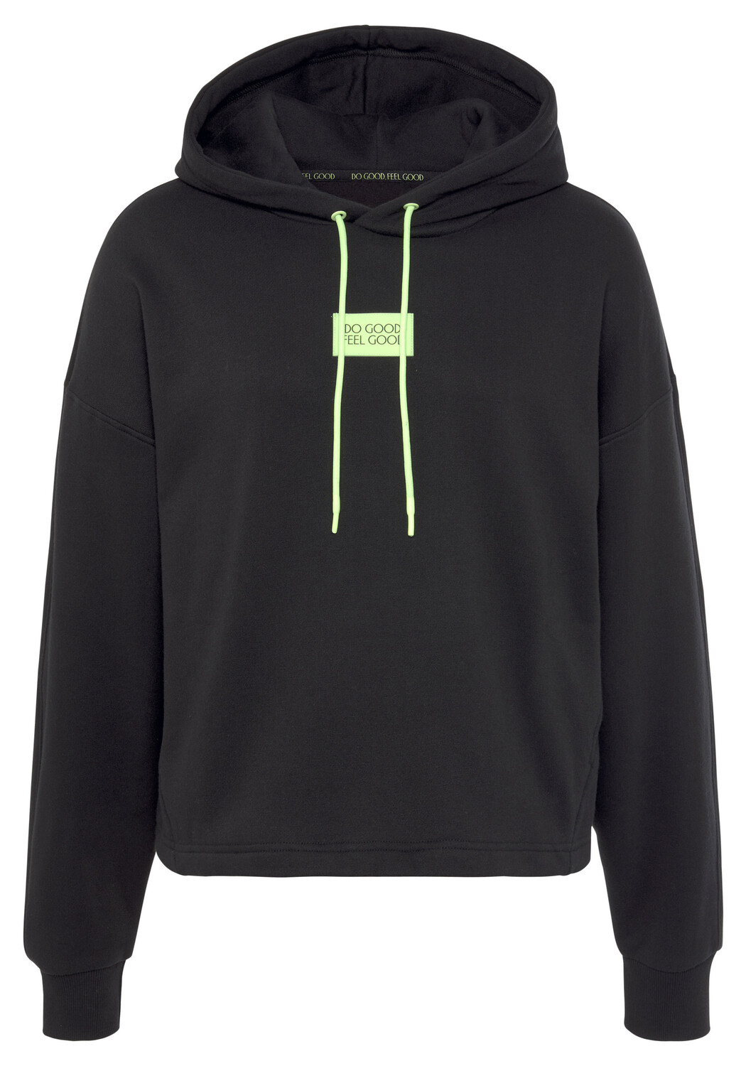 Свитер LASCANA ACTIVE Hoodie, черный
Свитер LASCANA ACTIVE Hoodie, черный