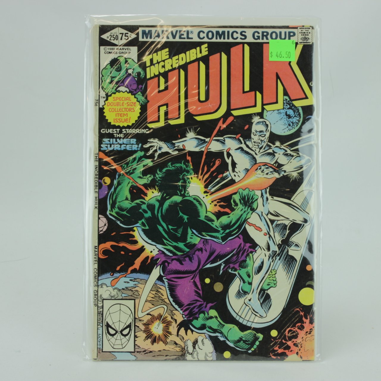 Incredible Hulk #250 "Silver Surfer Appearance" (MARVEL COMICS)
Incredible Hulk #250 "Silver Surfer Appearance" (MARVEL COMICS)
