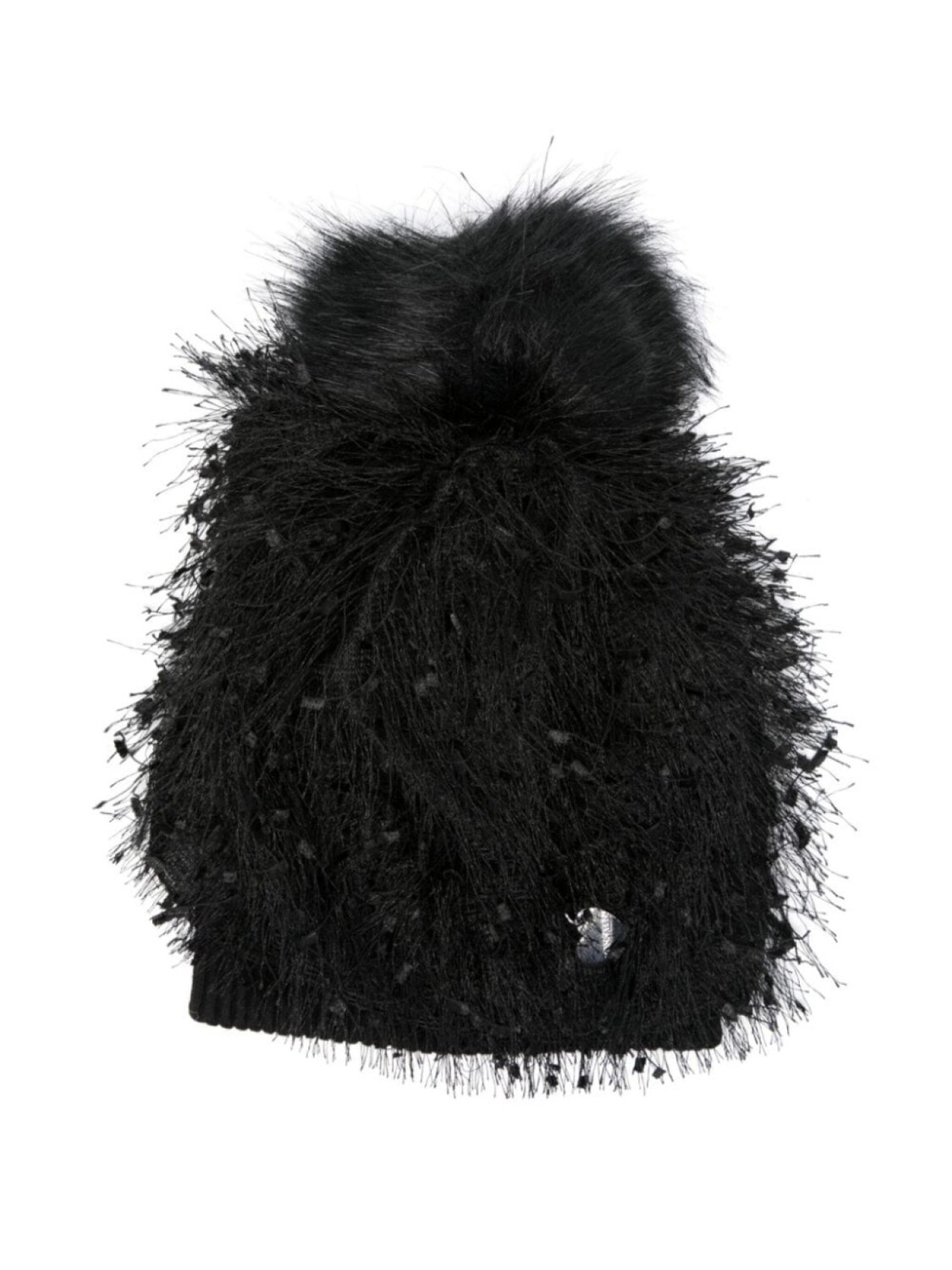 Monnalisa шапка бини с бахромой и помпоном, черный
Monnalisa шапка бини с бахромой и помпоном, черный