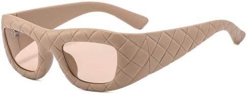 Универсальные солнцезащитные очки с модным дизайном для женщин, стильные очки для мужчин с зеркальным покрытием и улучшенной защитой от УФ-излучения UV400 для вождения MTZJH, Khaki
Универсальные солнцезащитные очки с модным дизайном для женщин, стильные очки для мужчин с зеркальным покрытием и улучшенной защитой от УФ-излучения UV400 для вождения MTZJH, Khaki