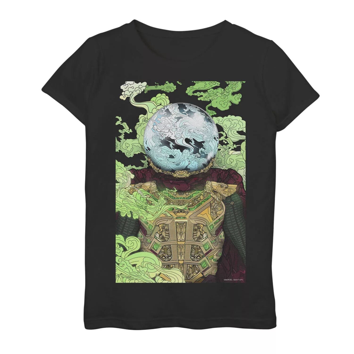 Футболка с плакатом Mysterio для девочек 7–16 лет «Человек-паук Marvel вдали от дома» Marvel
Футболка с плакатом Mysterio для девочек 7–16 лет «Человек-паук Marvel вдали от дома» Marvel