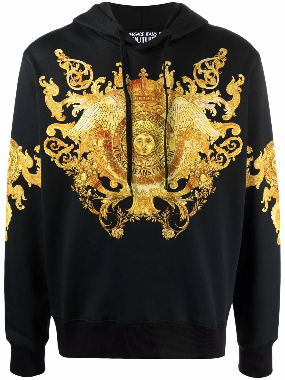 Худи с принтом Baroque Versace Jeans Couture, черный
Худи с принтом Baroque Versace Jeans Couture, черный