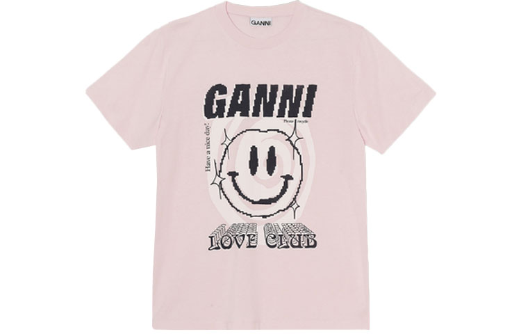 GANNI Футболка Basic Jersey Smiley Print O Neck Relaxed 'Light Lilac', Фиолетовый, GANNI Футболка Basic Jersey Smiley Print O Neck Relaxed 'Light Lilac'
GANNI Футболка Basic Jersey Smiley Print O Neck Relaxed 'Light Lilac', Фиолетовый, GANNI Футболка Basic Jersey Smiley Print O Neck Relaxed 'Light Lilac'