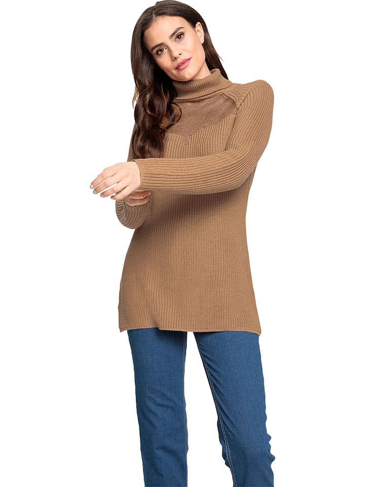 Пуловер Heine, светло-коричневый
Пуловер Heine, светло-коричневый