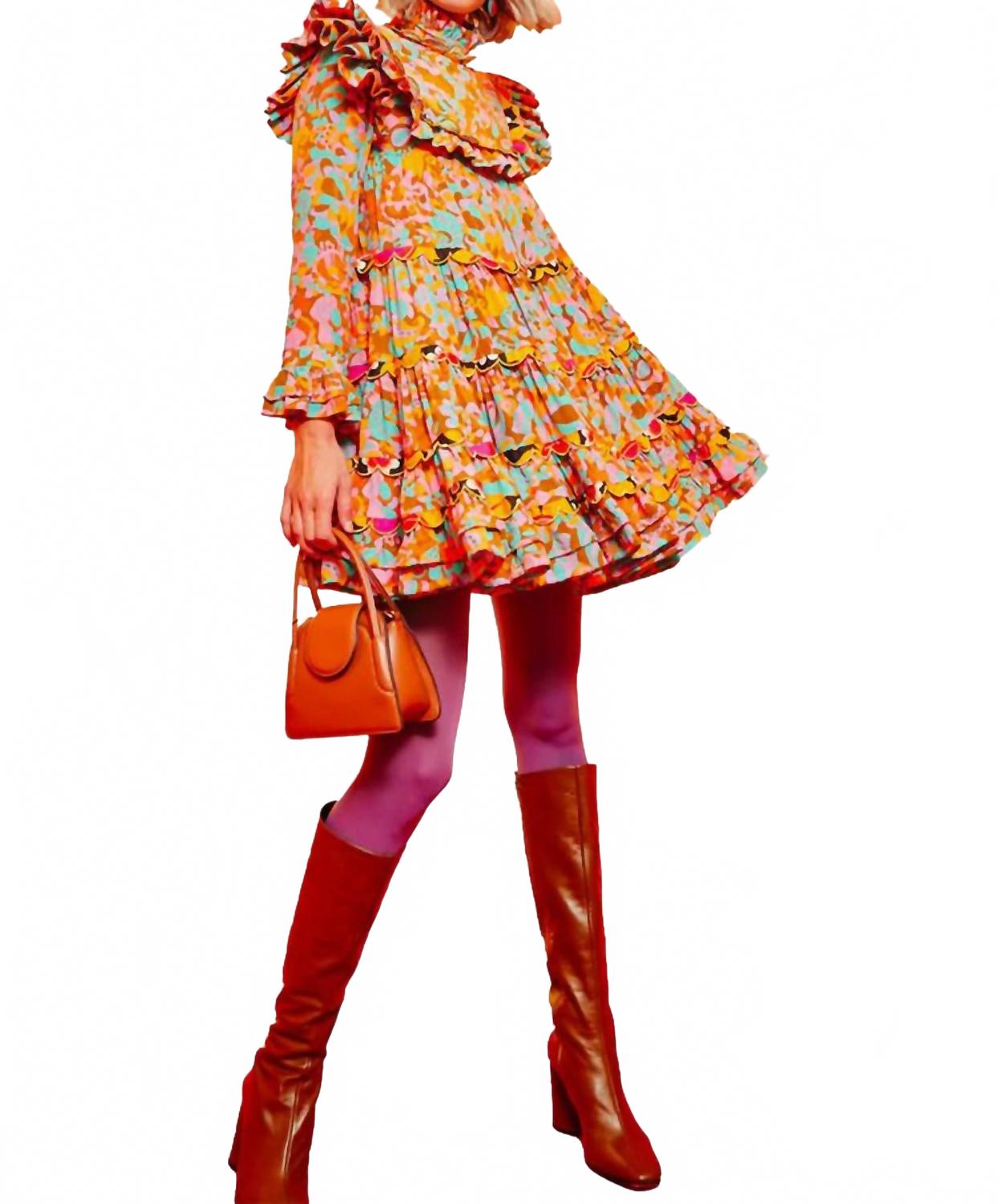 Платье Coquelicot с длинными рукавами и струящимся силуэтом в мультиколоре CELiA B
Платье Coquelicot с длинными рукавами и струящимся силуэтом в мультиколоре CELiA B