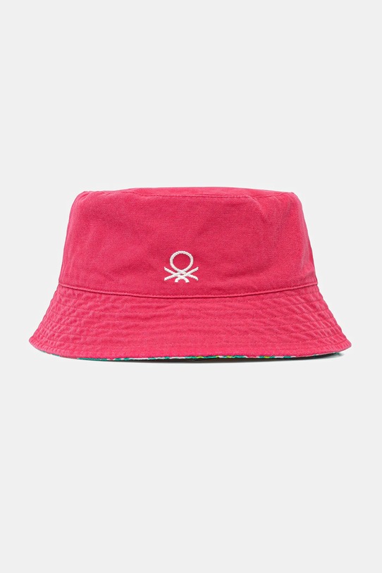 Детская двусторонняя хлопковая шляпа United Colors Of Benetton, розовый
Детская двусторонняя хлопковая шляпа United Colors Of Benetton, розовый