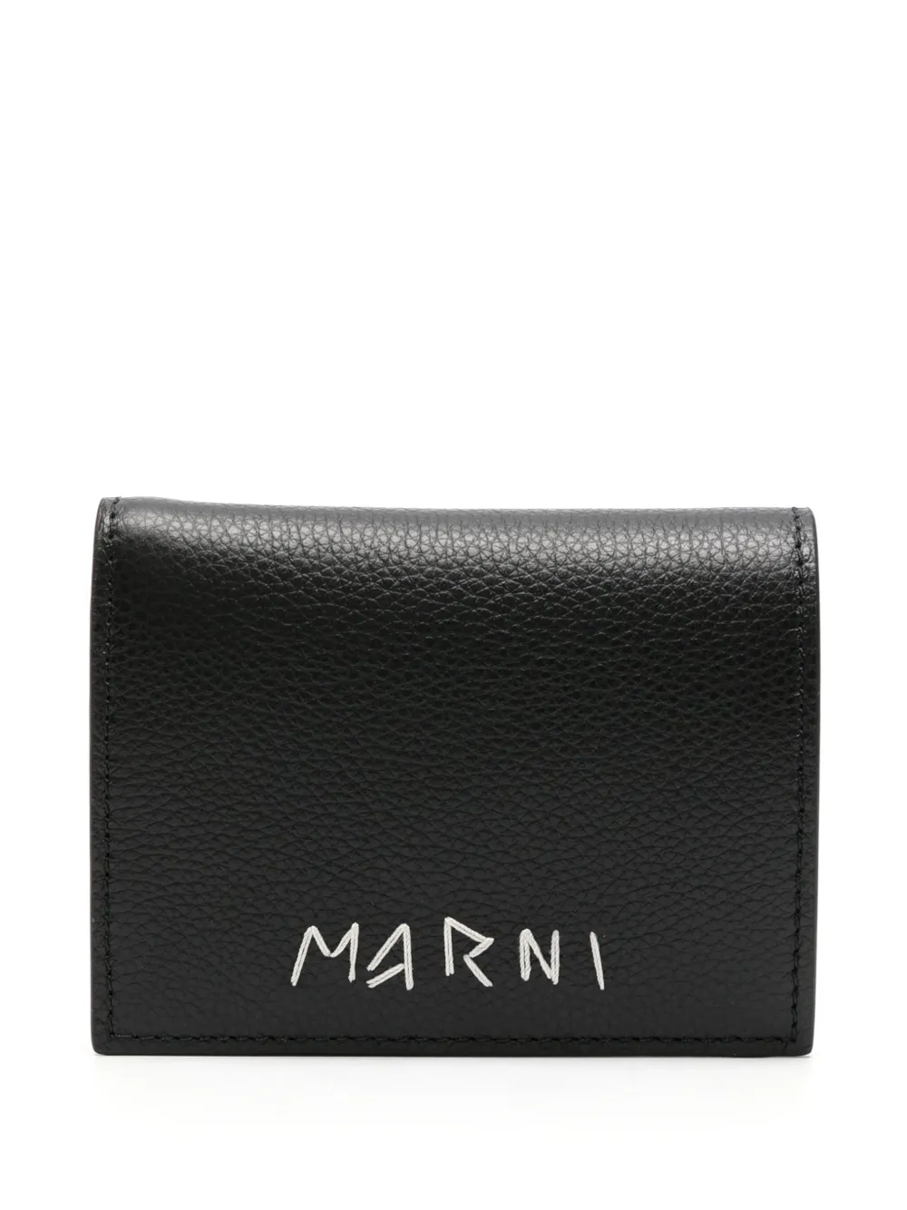 Кошелек с вышитым логотипом Marni, черный
Кошелек с вышитым логотипом Marni, черный