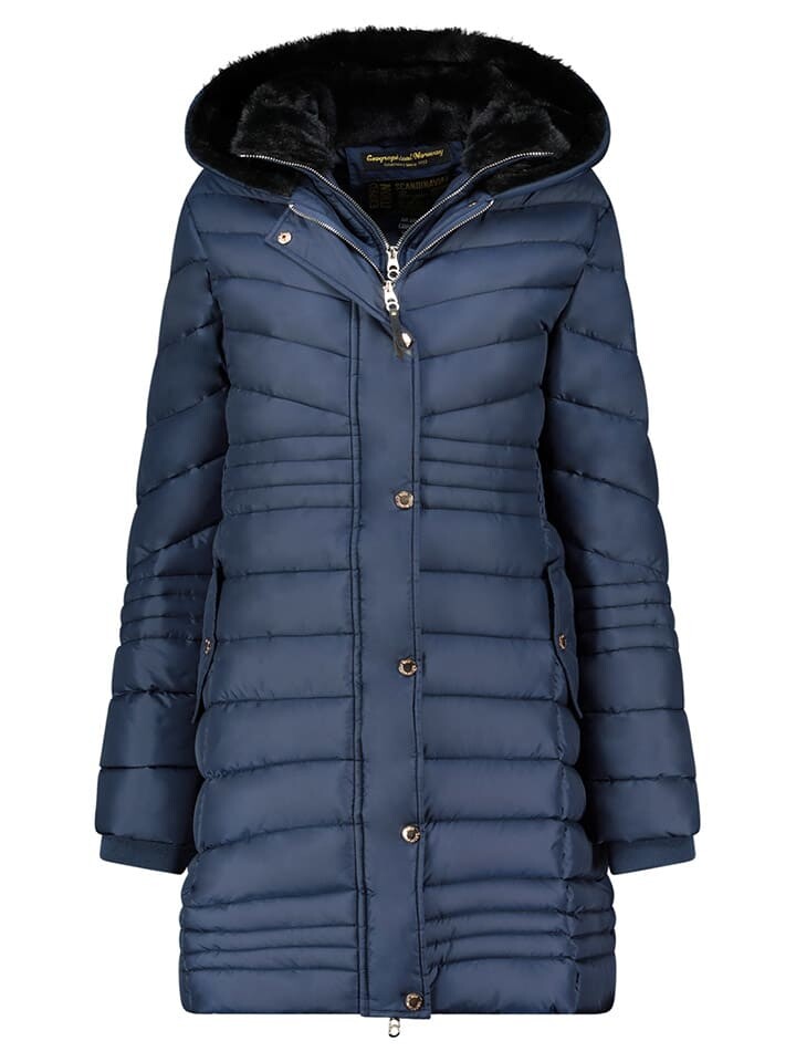 Стеганое пальто Geographical Norway Steppmantel Biensur, темно-синий
Стеганое пальто Geographical Norway Steppmantel Biensur, темно-синий