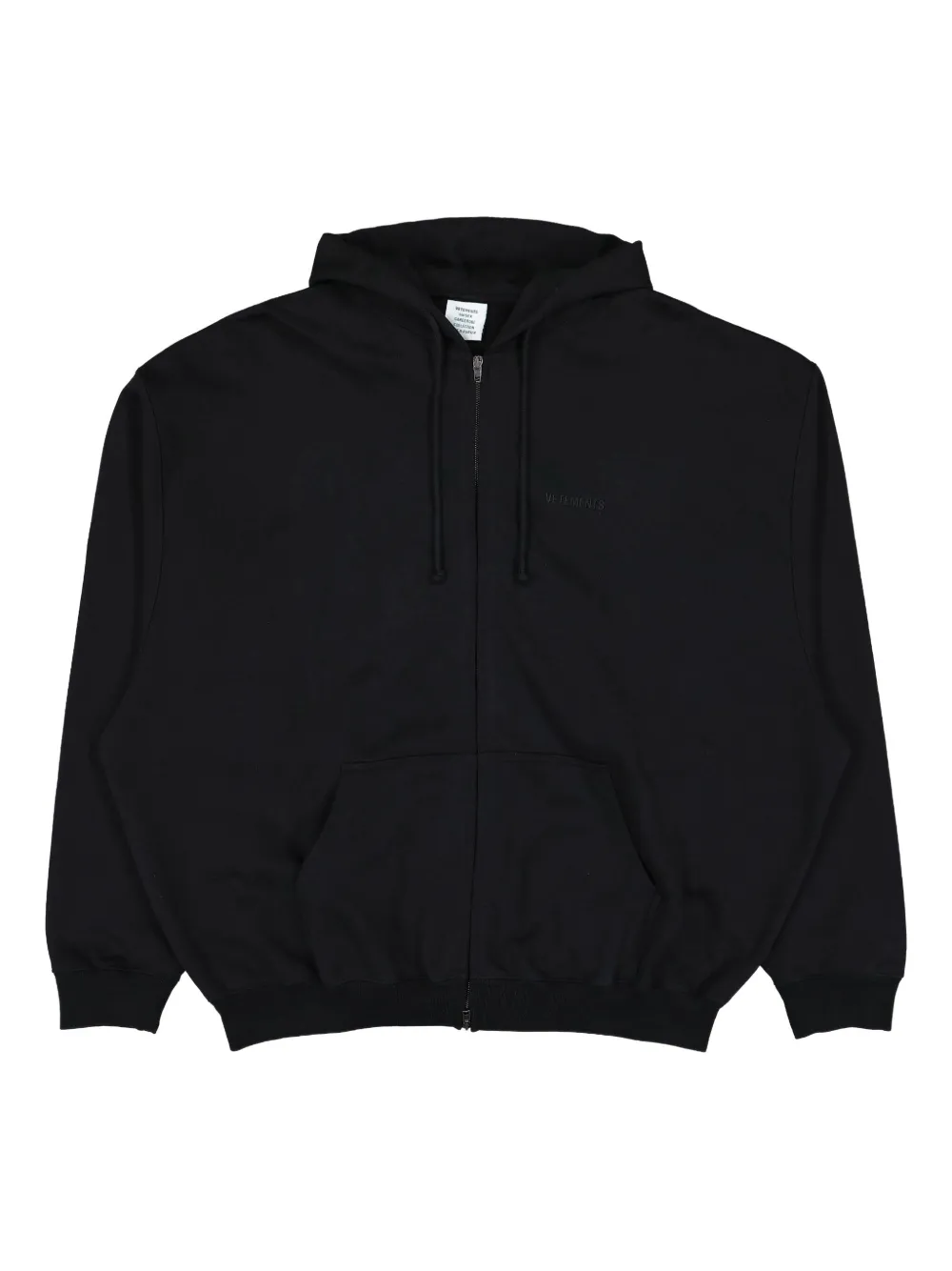 Толстовка с логотипом на молнии VETEMENTS, черный
Толстовка с логотипом на молнии VETEMENTS, черный