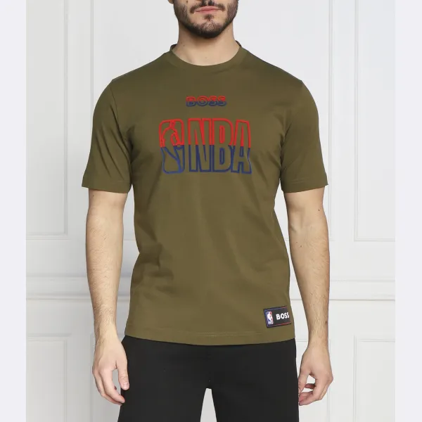 T_Basket_4 футболка свободного кроя Boss x NBA Boss, зеленый
T_Basket_4 футболка свободного кроя Boss x NBA Boss, зеленый