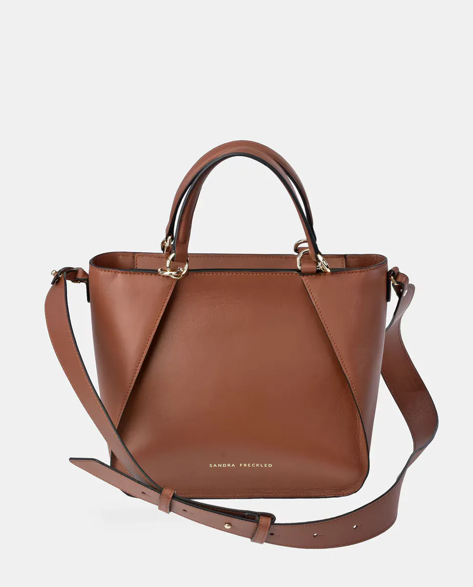 Сумочка из гладкой кожи гавана Sandra Freckled, светло-коричневый
Сумочка из гладкой кожи гавана Sandra Freckled, светло-коричневый