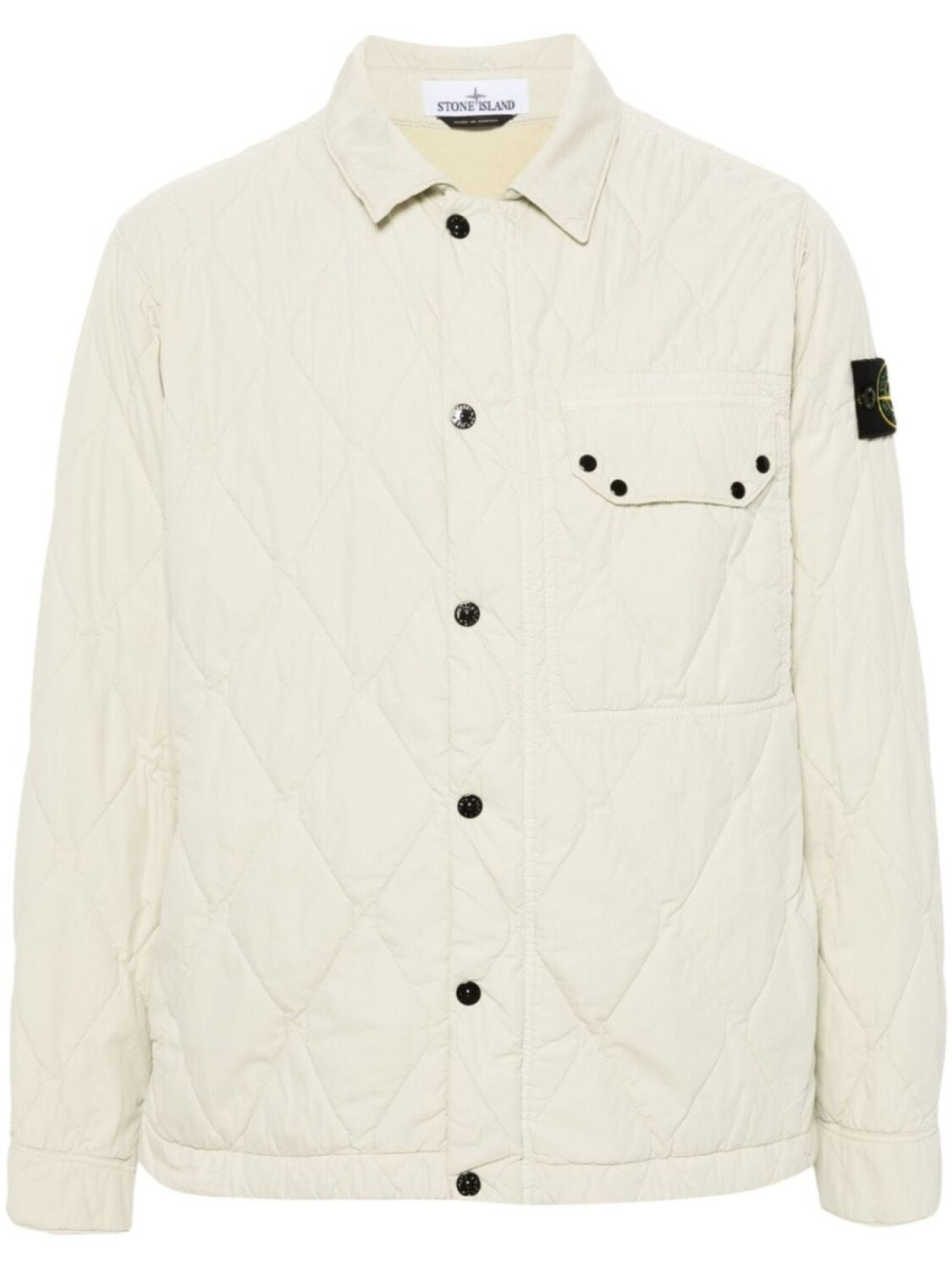 Stone Island стеганая куртка с изображением компаса, нейтральный цвет
Stone Island стеганая куртка с изображением компаса, нейтральный цвет