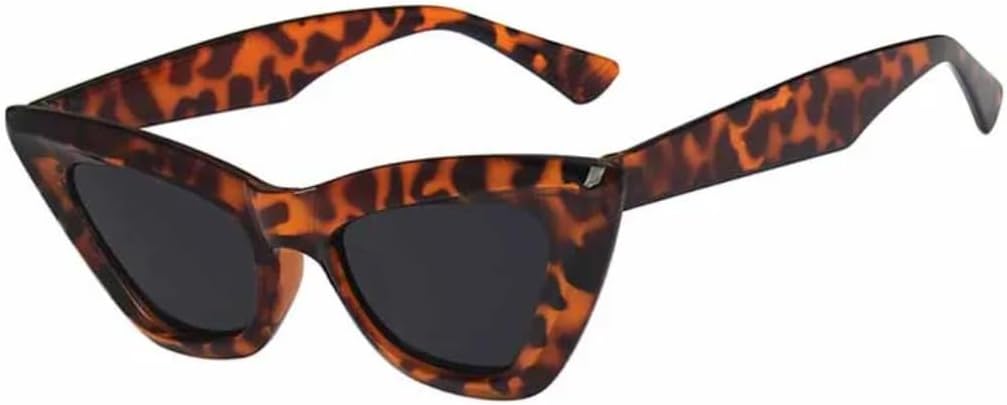 Солнцезащитные очки с защитой от УФ-излучения UV400 | Панк-стиль, линзы «кошачий глаз», серые | Яркие линзы для занятий спортом на открытом воздухе и вождения DSVIGF, Leopard Gray
Солнцезащитные очки с защитой от УФ-излучения UV400 | Панк-стиль, линзы «кошачий глаз», серые | Яркие линзы для занятий спортом на открытом воздухе и вождения DSVIGF, Leopard Gray