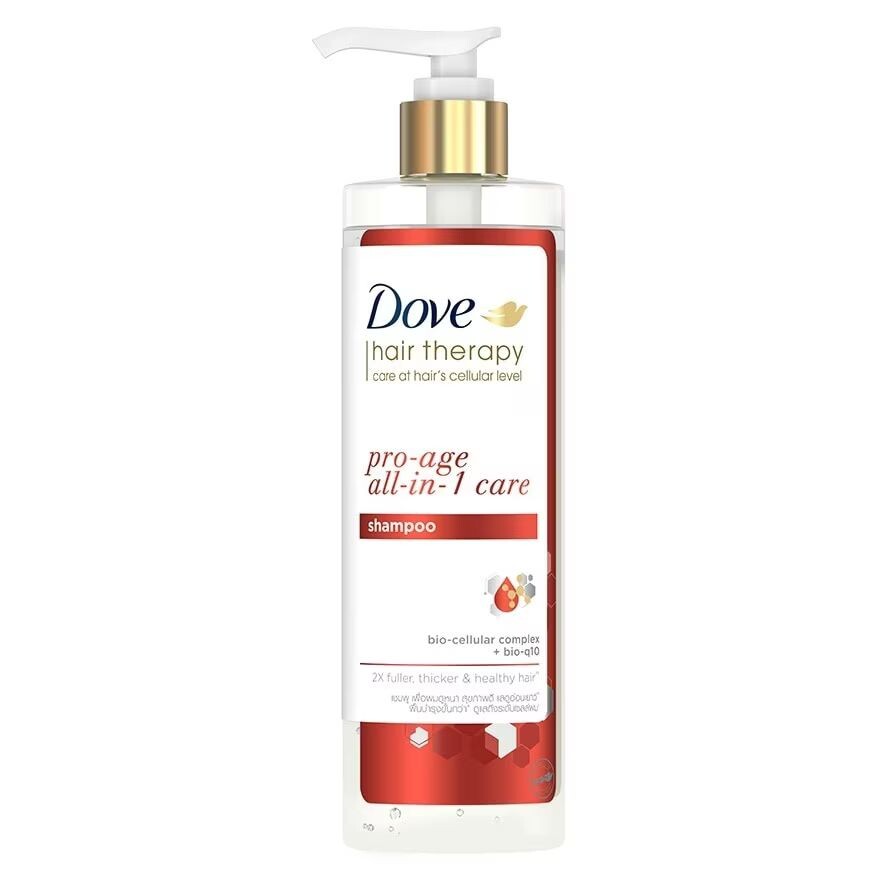 Dove Шампунь для лечения волос Pro-Age All-in-1 Care 380 мл. เพื่อผมดูหนา สุขภาพดี อ่อนเยา, Red
Dove Шампунь для лечения волос Pro-Age All-in-1 Care 380 мл. เพื่อผมดูหนา สุขภาพดี อ่อนเยา, Red