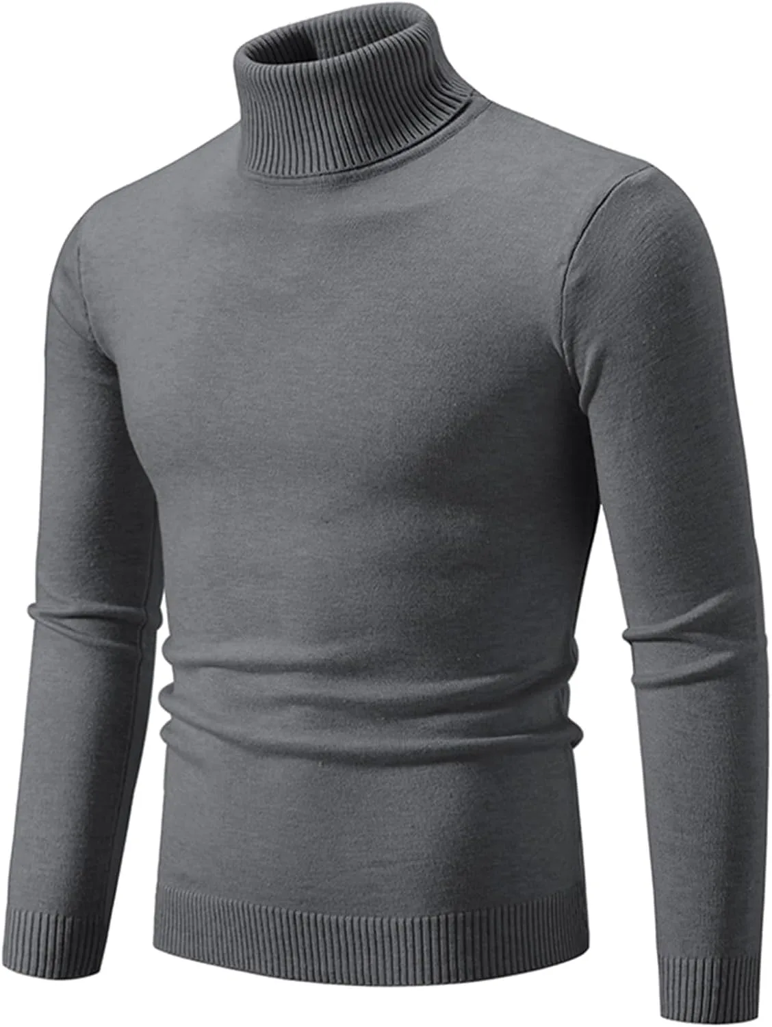 Мужской водолазка Slim Thermal длинный рукав зимний легкий вязаный свитер
Мужской водолазка Slim Thermal длинный рукав зимний легкий вязаный свитер