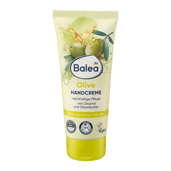 Оливковый крем для рук Balea, 100 мл
Оливковый крем для рук Balea, 100 мл
