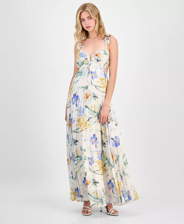 Женское плиссированное платье макси Emese с цветочным принтом ASTR the Label, мультиколор
Женское плиссированное платье макси Emese с цветочным принтом ASTR the Label, мультиколор