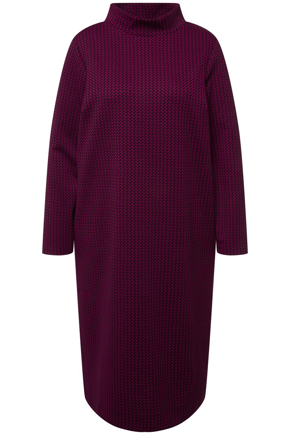 Платье Ulla Popken, бордо 
Платье Ulla Popken, бордо