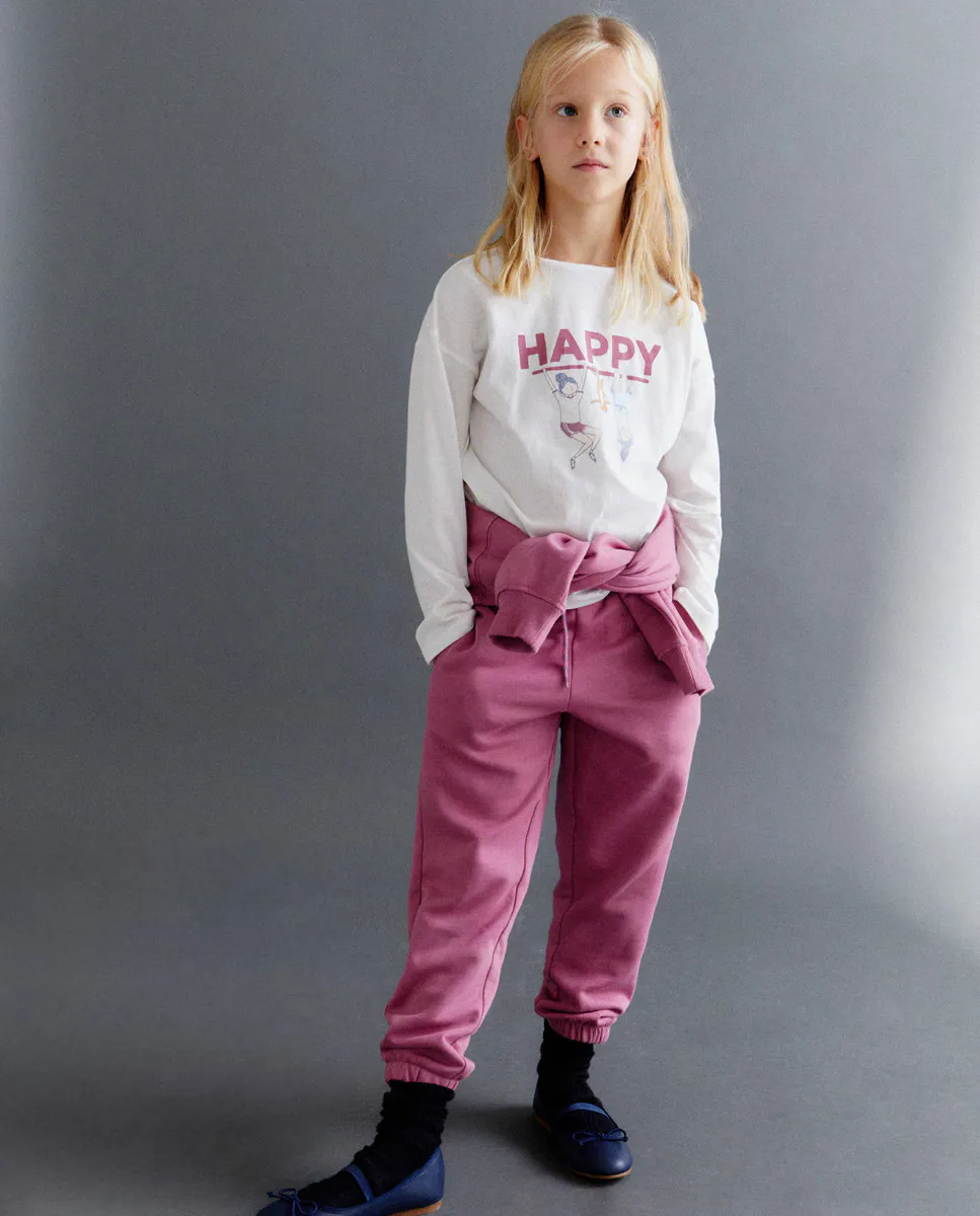 Футболка с длинными рукавами для девочки с принтом куклы Kids El Corte Inglés, белый
Футболка с длинными рукавами для девочки с принтом куклы Kids El Corte Inglés, белый