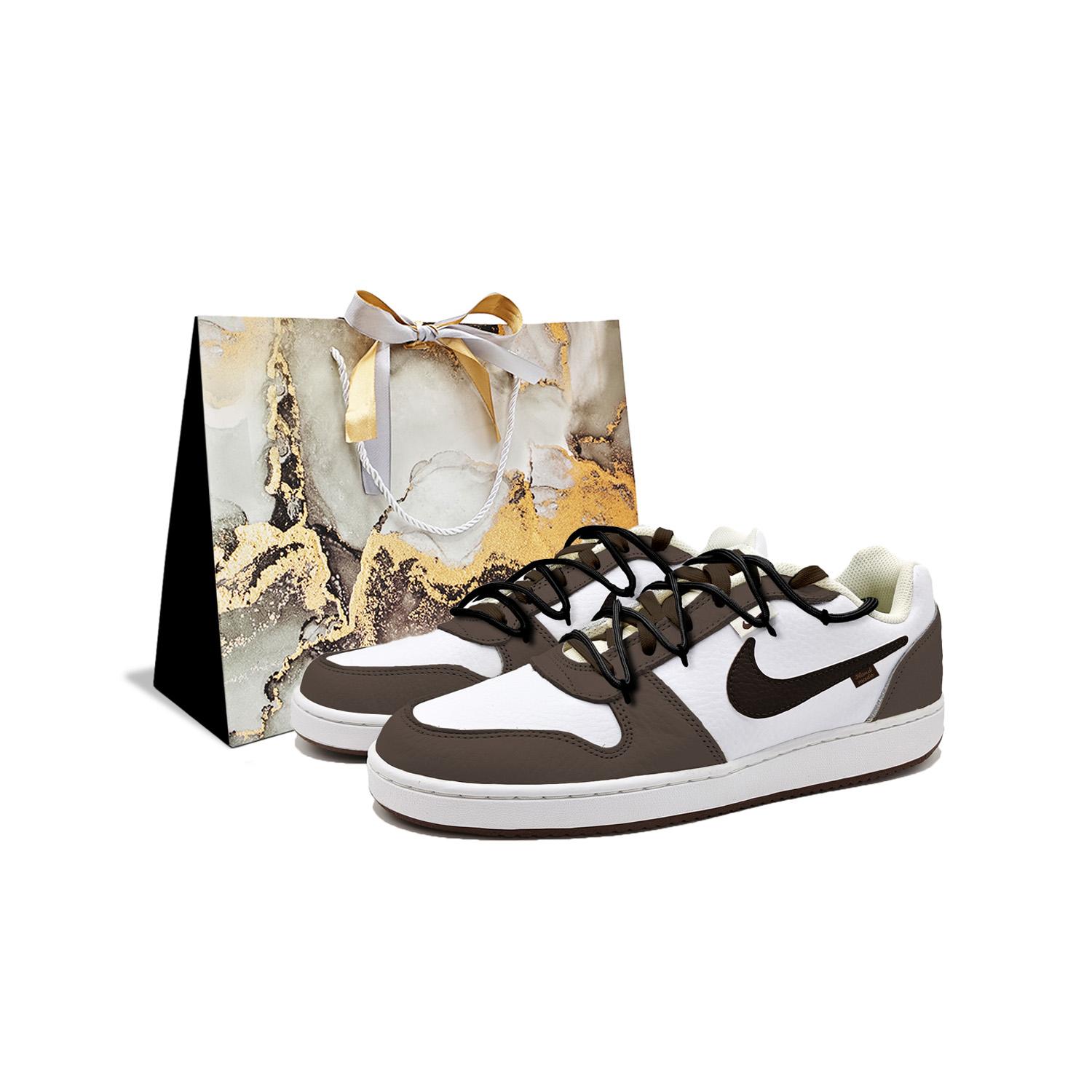 Nike Эбернон черные мокачи амортизирующие износостойкие противоскользящие низкие скейтерские кроссовки мужские коричневые, цвет Brown
Nike Эбернон черные мокачи амортизирующие износостойкие противоскользящие низкие скейтерские кроссовки мужские коричневые, цвет Brown