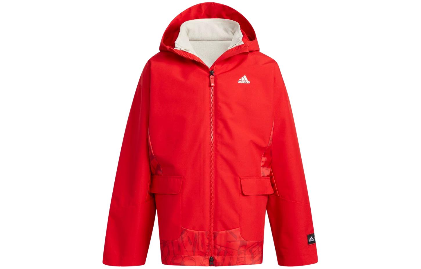 Куртка светло-алая подростковая Adidas
Куртка светло-алая подростковая Adidas