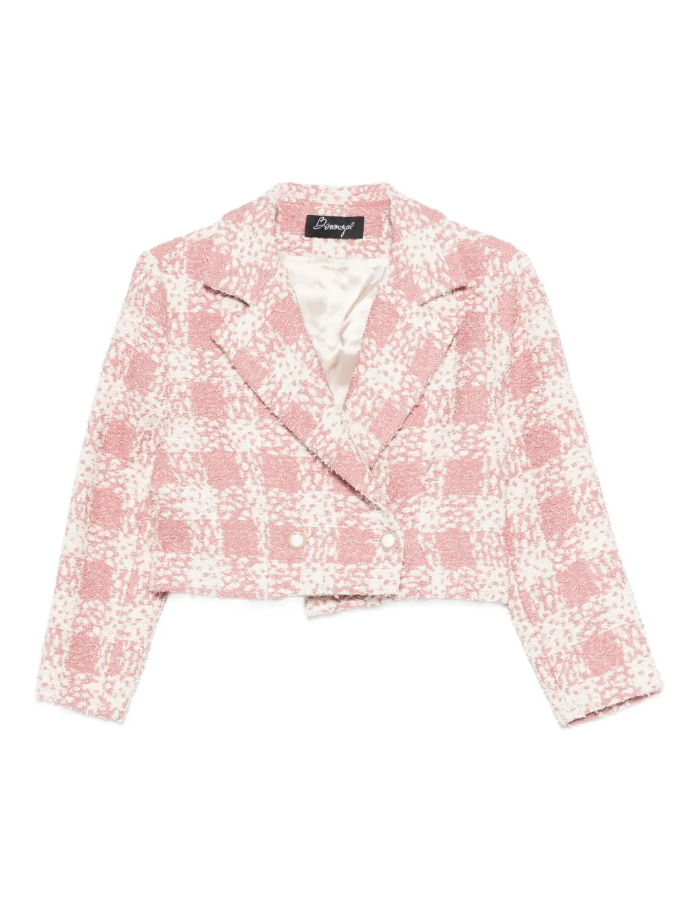 Двубортный жакет в клетку Benjamin Benmoyal, розовый
Двубортный жакет в клетку Benjamin Benmoyal, розовый