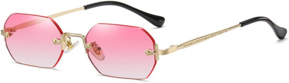 Солнцезащитные очки без оправы, прямоугольной формы, маленькие, мужские и женские, металлические, золотистые, многоугольные, синие, UV400, без оправы generic, Gold Pink
Солнцезащитные очки без оправы, прямоугольной формы, маленькие, мужские и женские, металлические, золотистые, многоугольные, синие, UV400, без оправы generic, Gold Pink