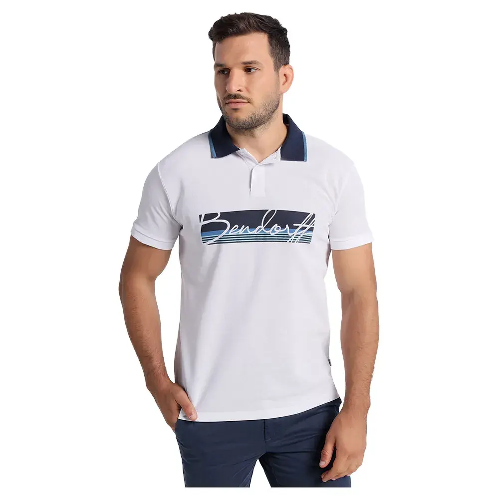 Поло с коротким рукавом Bendorff 8928, белый
Поло с коротким рукавом Bendorff 8928, белый