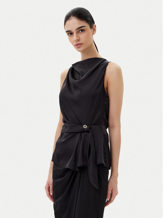 Блузка обычного кроя CFC0019901002 Rinascimento, черный
Блузка обычного кроя CFC0019901002 Rinascimento, черный