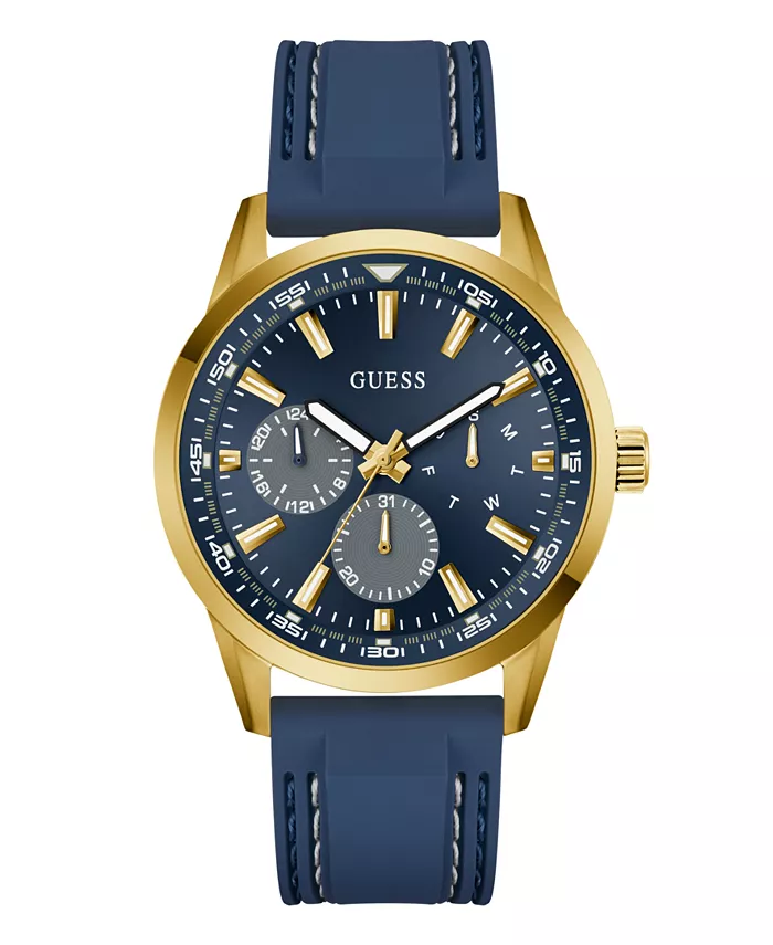Мужские синие многофункциональные часы с золотистым оттенком, 44mm Guess
Мужские синие многофункциональные часы с золотистым оттенком, 44mm Guess