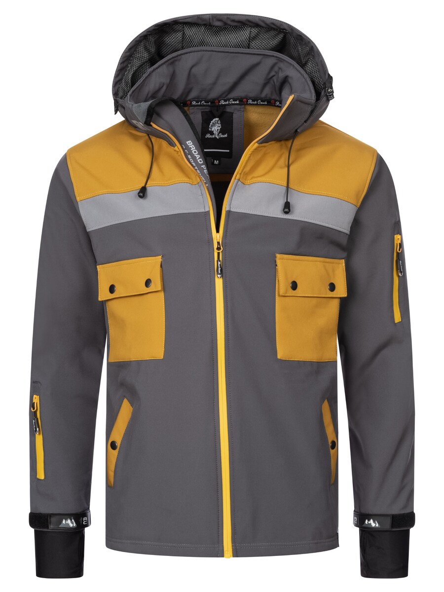 Куртка для активного отдыха Rock Creek, серый/темно-серый
Куртка для активного отдыха Rock Creek, серый/темно-серый