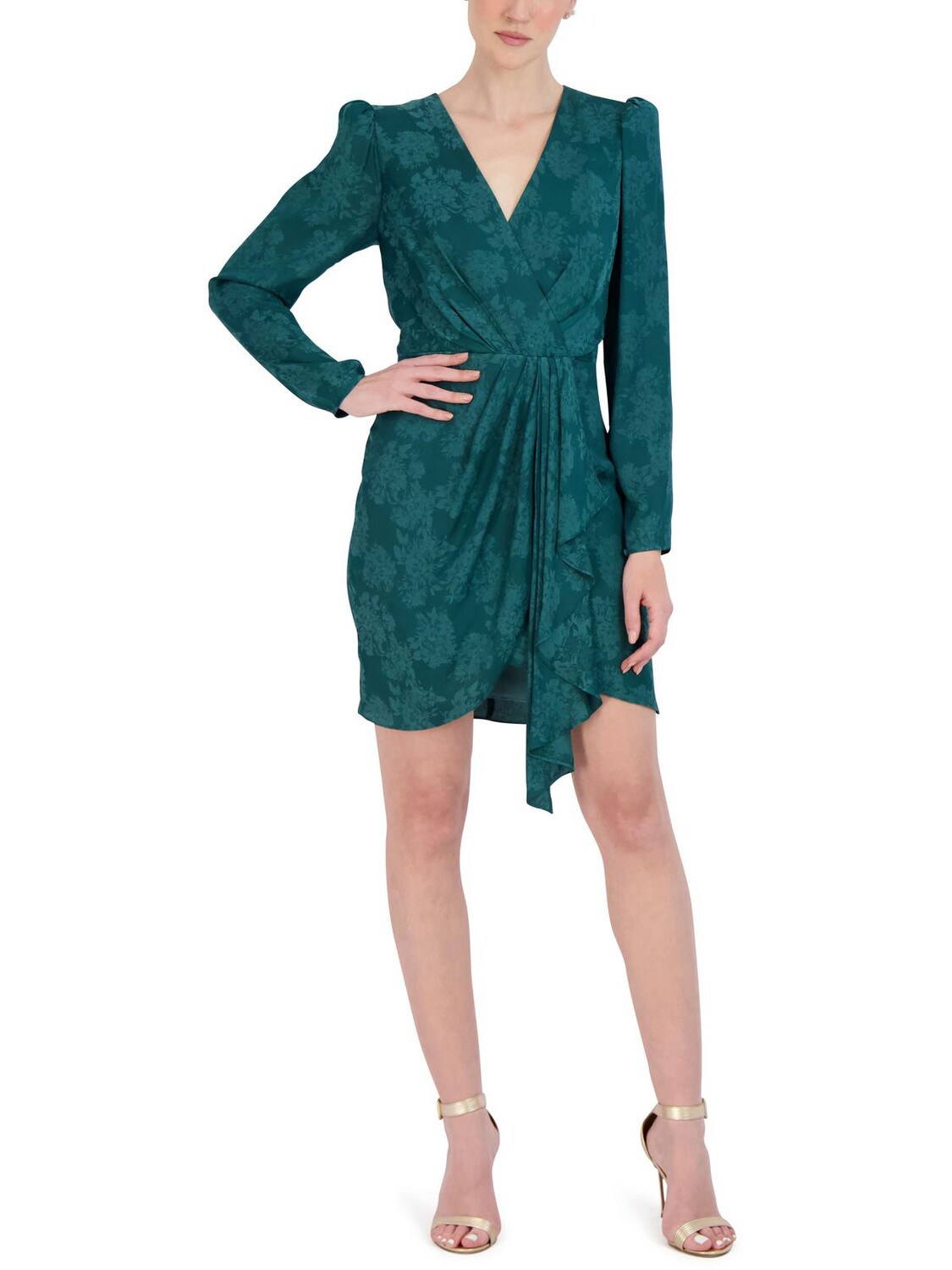 Женское мини-коктейльное и вечернее платье с искусственным запахом BCBGMAXAZRIA, цвет Deep Teal
Женское мини-коктейльное и вечернее платье с искусственным запахом BCBGMAXAZRIA, цвет Deep Teal
