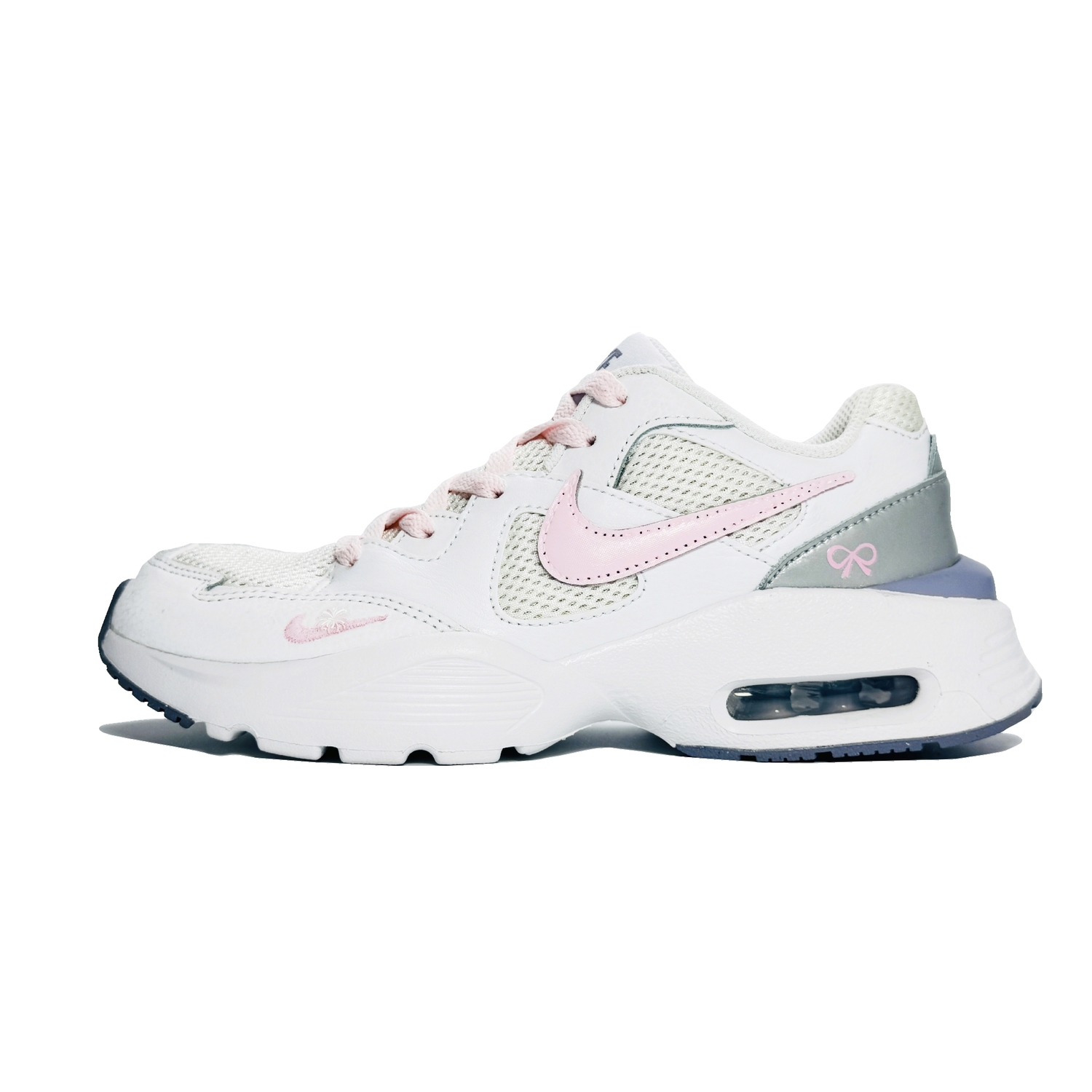 Nike Женские кроссовки для беска Air Max Fusion Cushioning, устойчивые к истиранию, дышащие, легкие, низкие, White Pink
Nike Женские кроссовки для беска Air Max Fusion Cushioning, устойчивые к истиранию, дышащие, легкие, низкие, White Pink