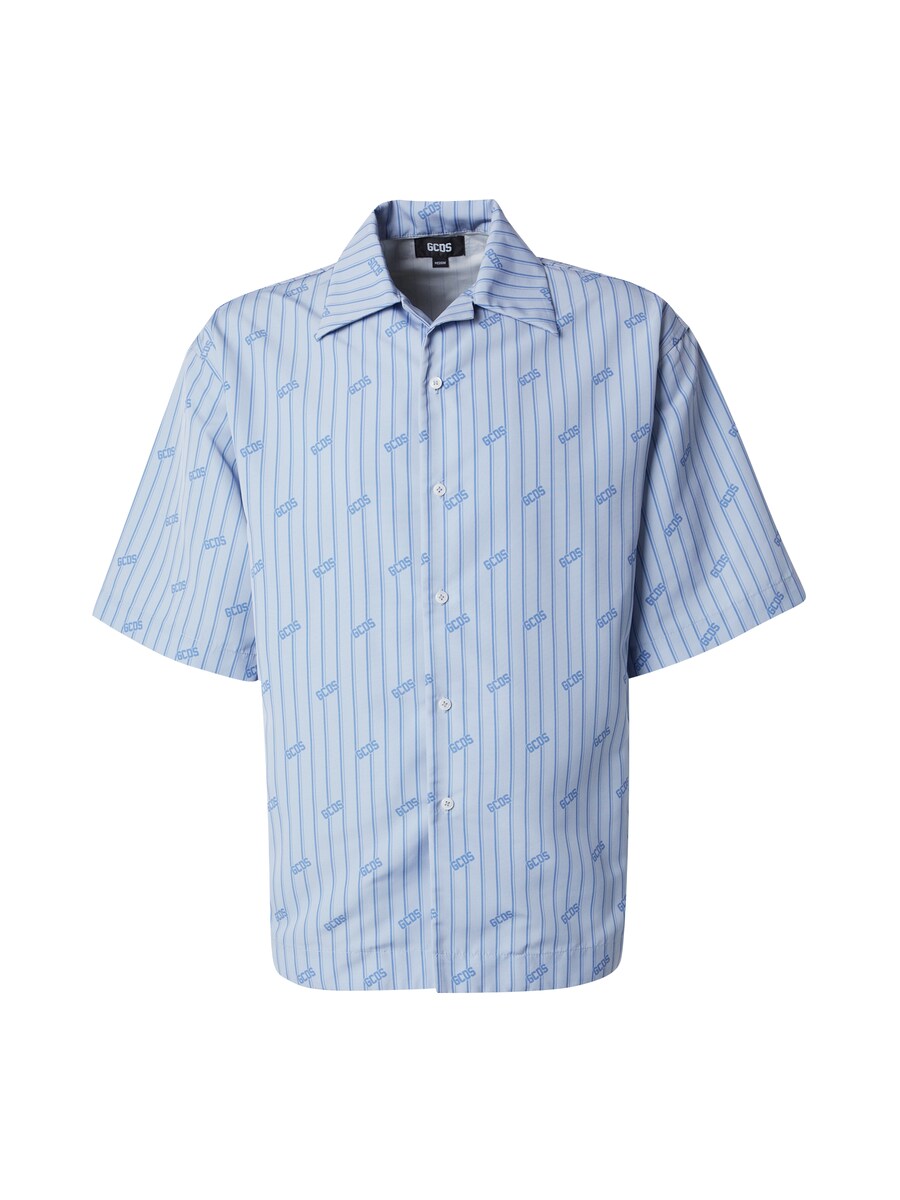 Рубашка на пуговицах Comfort fit GCDS, синий/голубой
Рубашка на пуговицах Comfort fit GCDS, синий/голубой
