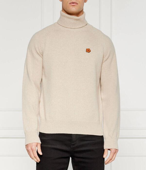 Свитер мужской Kenzo шерстяной с цветком, бежевый
Свитер мужской Kenzo шерстяной с цветком, бежевый