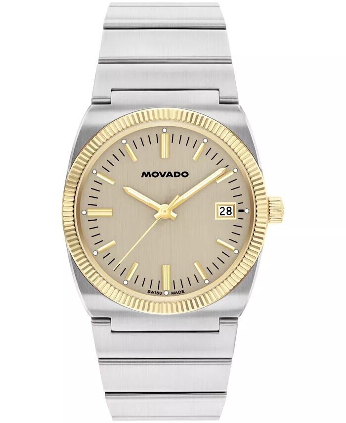 Мужские часы Ondoplan швейцарские кварцевые из нержавеющей стали 36 мм Movado, серебро
Мужские часы Ondoplan швейцарские кварцевые из нержавеющей стали 36 мм Movado, серебро