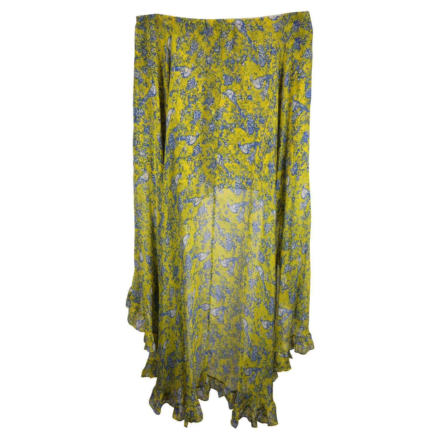 Асимметричная юбка с оборками Caroline Constas Adelle из желтого полиэстера, желтый
Асимметричная юбка с оборками Caroline Constas Adelle из желтого полиэстера, желтый