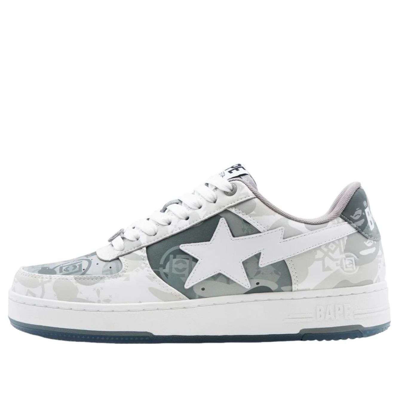 A Bathing Ape BAPE X Clot Camo BAPE STA 'White'
A Bathing Ape BAPE X Clot Camo BAPE STA 'White'