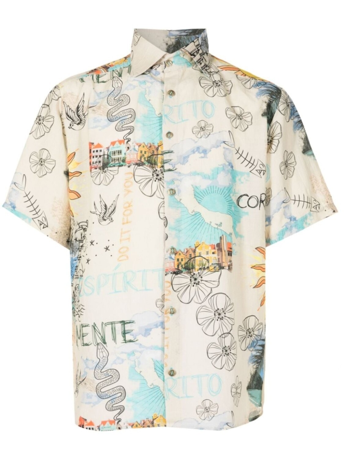 Рубашка с графичным принтом из коллаборации с Mahaslama Amir Slama, мультиколор
Рубашка с графичным принтом из коллаборации с Mahaslama Amir Slama, мультиколор