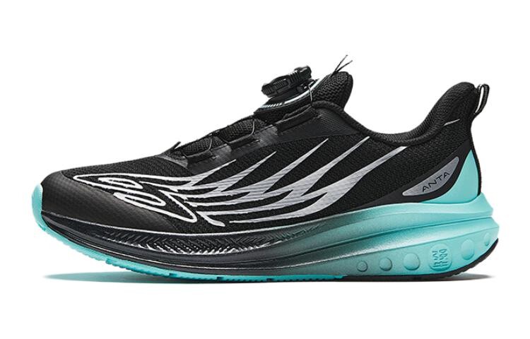 Детские кроссовки GS Low-top Black/Silver Anta Kids, черный/серебряный 
Детские кроссовки GS Low-top Black/Silver Anta Kids, черный/серебряный